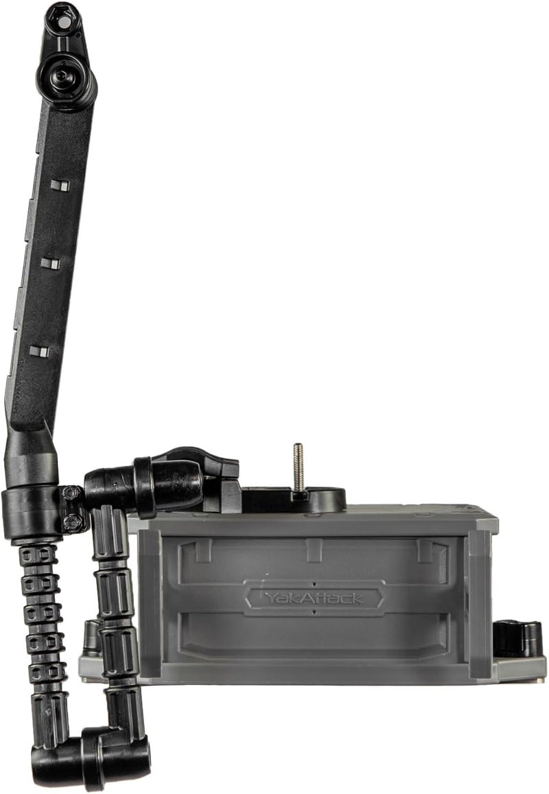 YakAttack CellBlok Battery Box & Switchblade Transducer Arm Combo - Color Options | USA Made | Kayak Fish Finder Mounting | Compact & Tool-Free Install | Track Compatible | Universal Kayak Accessory - Image 2